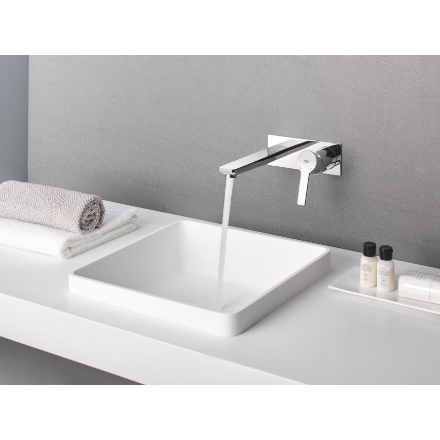 GROHE 23444001 - LINEARE 2-gats wastafelmengkraan 207 mm glanzend chroom