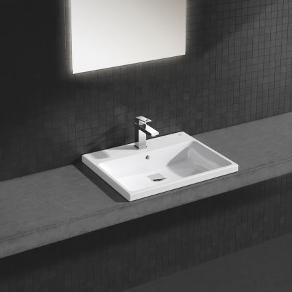 GROHE 23445000 - EUROCUBE wastafelkraan maat M, glanzend chroom