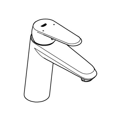 GROHE 23449002 - Wastafelmengkraan EURODISC COSMOPOLITAN maat M chroom