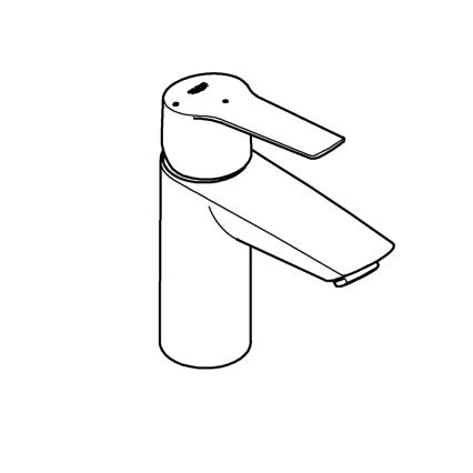 GROHE 23551002 - Wastafelkraan START maat S glanzend chroom