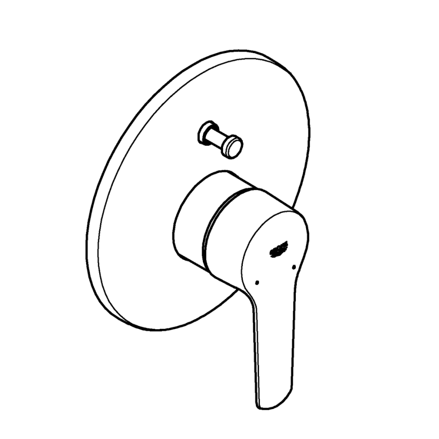 GROHE 23558002 - Badmengkraan START glanzend chroom