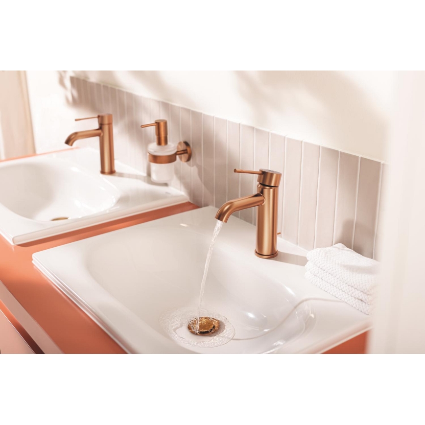 GROHE 23589DL1 - Wastafelkraan ESSENCE maat S koperen