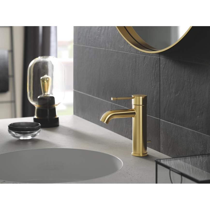 GROHE 23589GN1 - Wastafelmengkraan ESSENCE DN 15 maat S, goud