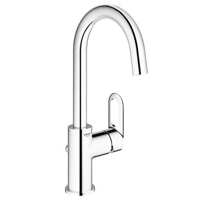 GROHE 23763000 - Wastafelkraan BAULOOP, maat L, glanzend chroom