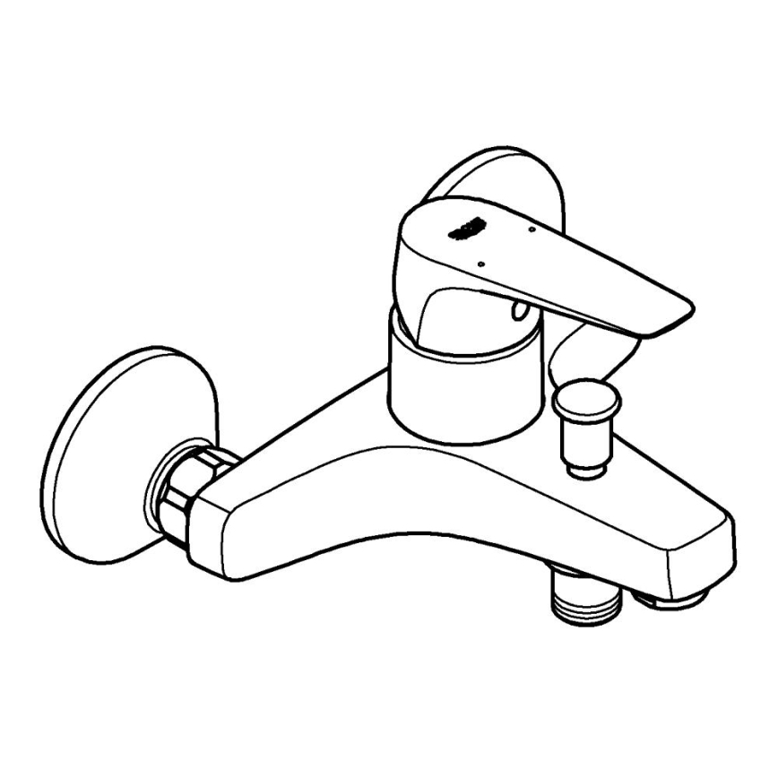 GROHE 23772000 - Badmengkraan START FLOW 150 mm glanzend chroom