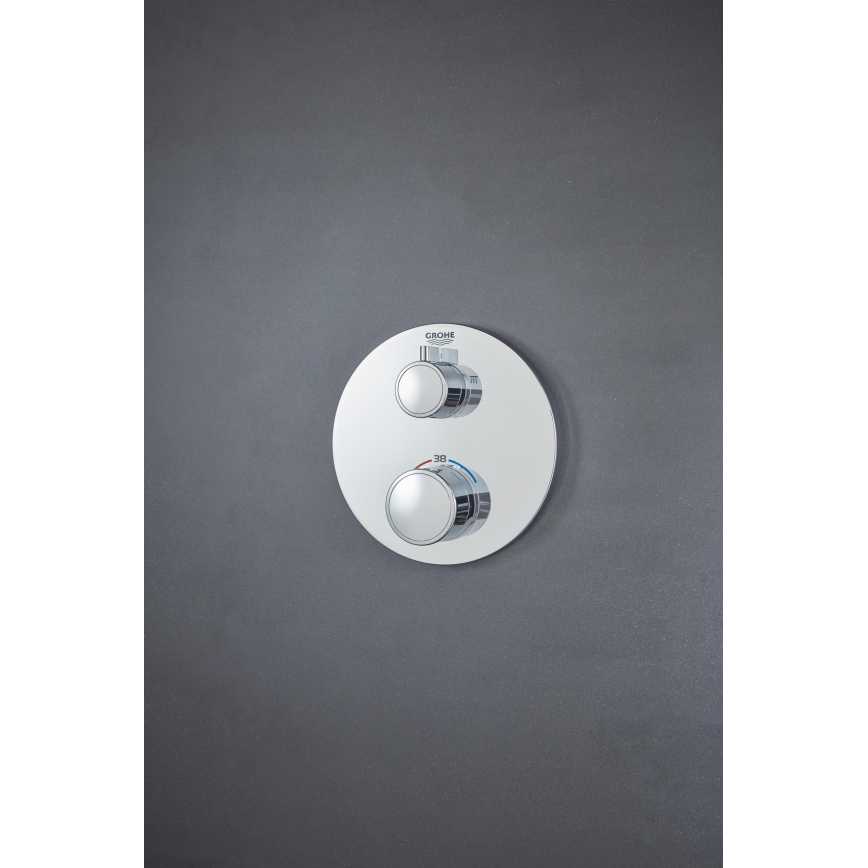 GROHE 24076000 - GROHTHERM thermostatische douchemengkraan, glanzend chroom