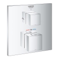 GROHE 24154000 - Thermostatische mengkraan GROHTHERM CUBE glanzend chroom