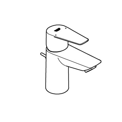 GROHE 24196001 - Wastafelkraan START maat S glanzend chroom