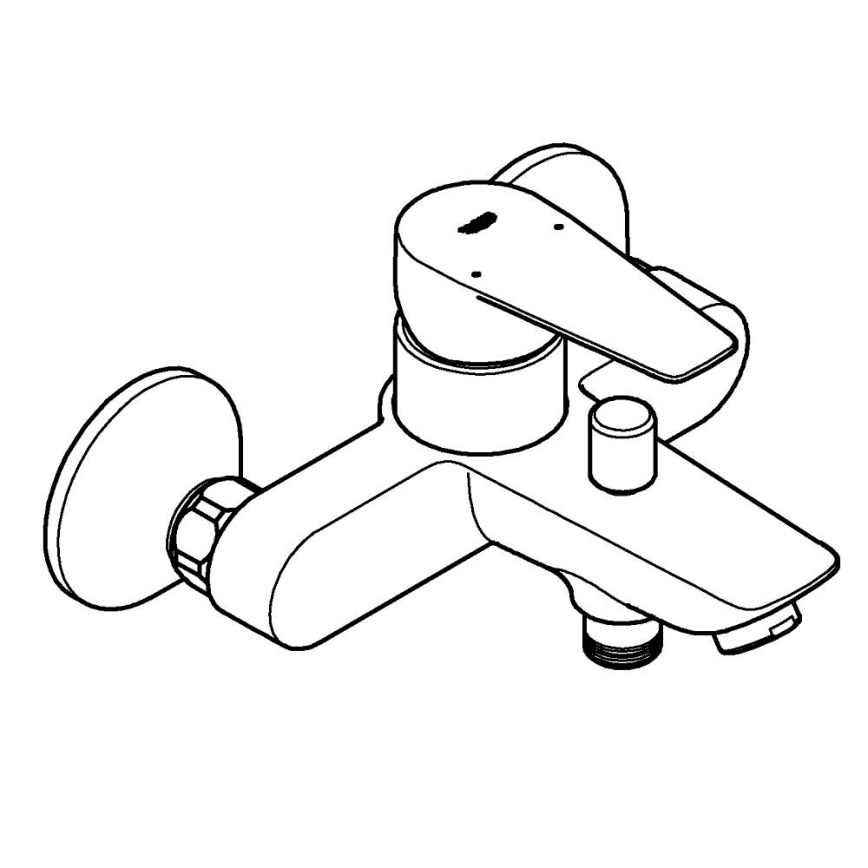 GROHE 24198001 - Badmengkraan DN 15 glanzend chroom