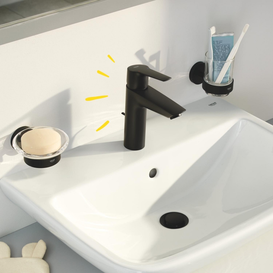 GROHE 242092432 - Wastafelmengkraan QUICKFIX START 165 mm zwart