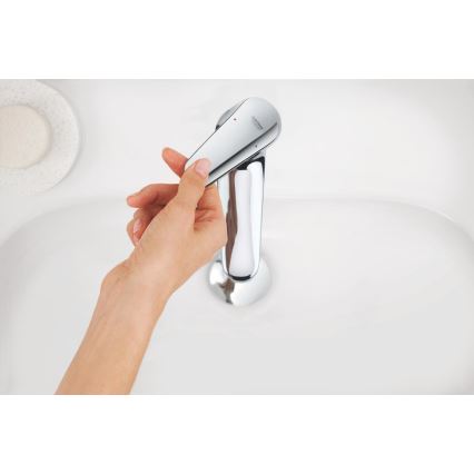 GROHE 24327001 - SWIFT wastafelkraan maat M, glanzend chroom