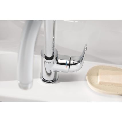 GROHE 24330001 - Wastafelkraan EUROSMART maat L glanzend chroom