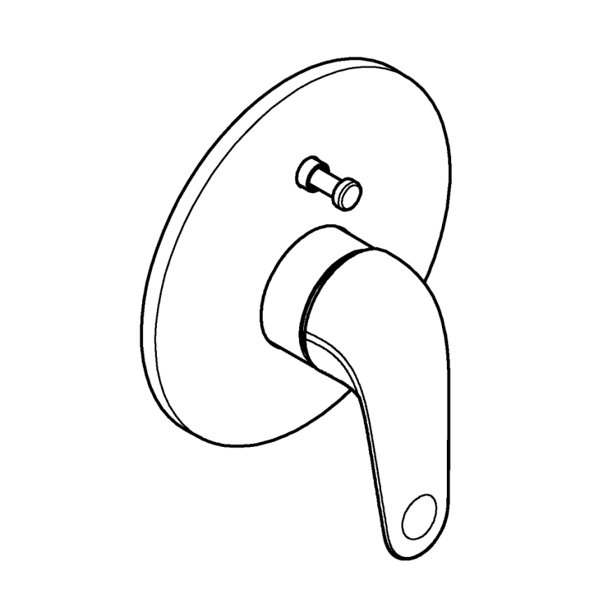 GROHE 24336001 - Badmengkraan SWIFT DN 15 glanzend chroom