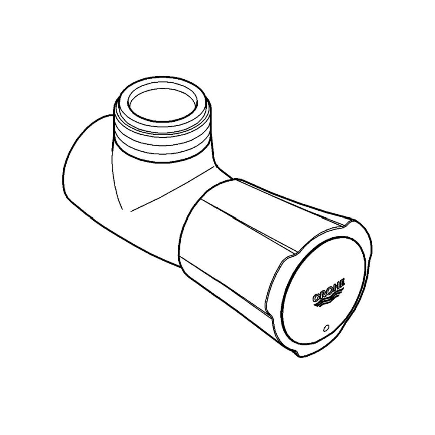 GROHE 26010001 - Doucheventiel COSTA L, glanzend chroom