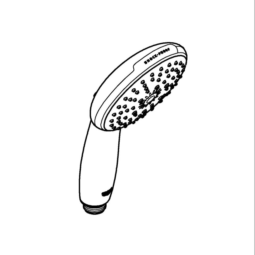 GROHE 26031001 - Handdouche VITALIO START 110 O 110 mm glanzend chroom