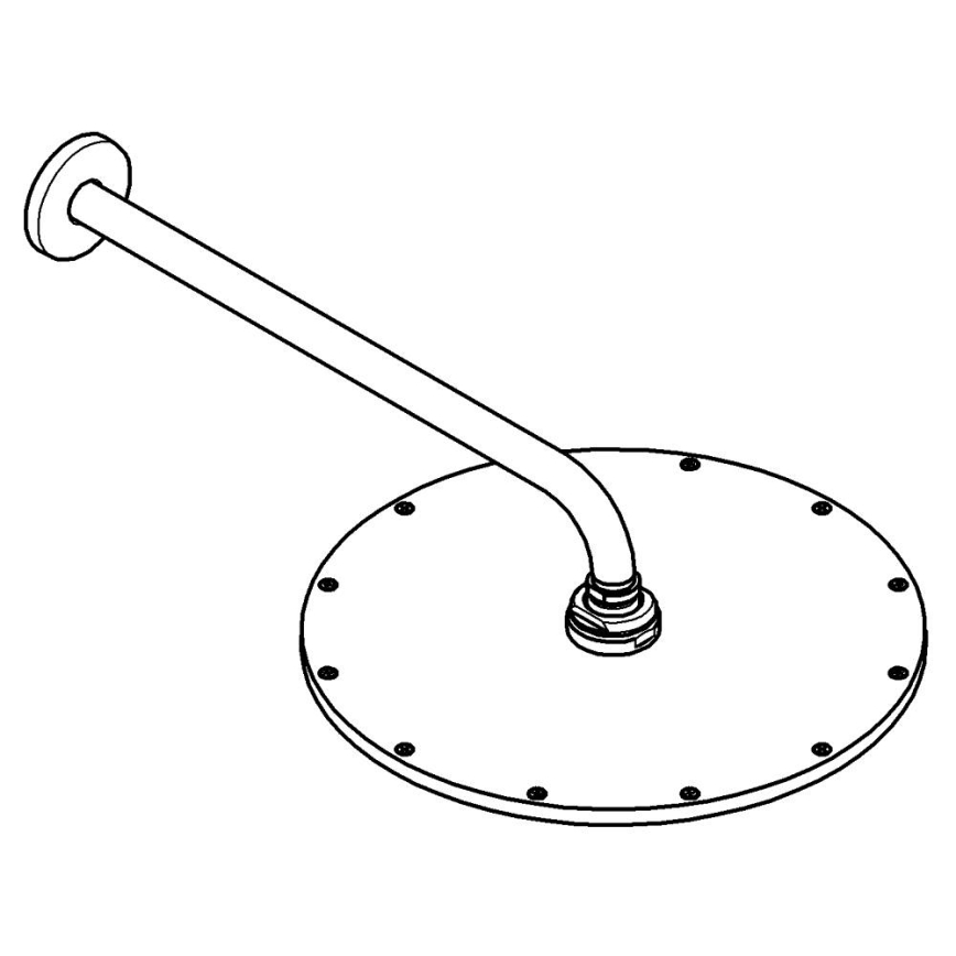 GROHE 26066GN0 - Regendouche RAINSHOWER COSMOPOLITAN 310 380 mm goud