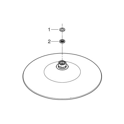 GROHE 26455000 - Hoofddouche EUPHORIA 260 260 mm glanzend chroom