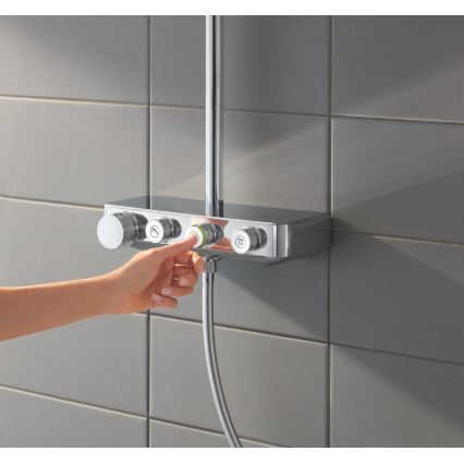 GROHE 26508000 - Douchesysteem EUPHORIA SMARTCONTROL 310 CUBE, glanzend chroom
