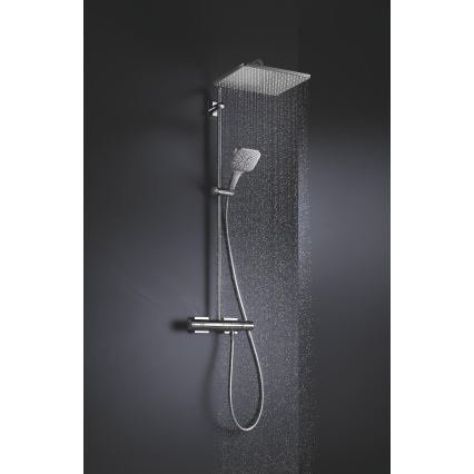 GROHE 26550000 - Handdouche RAINSHOWER SMARTACTIVE 130 CUBE glanzend chroom