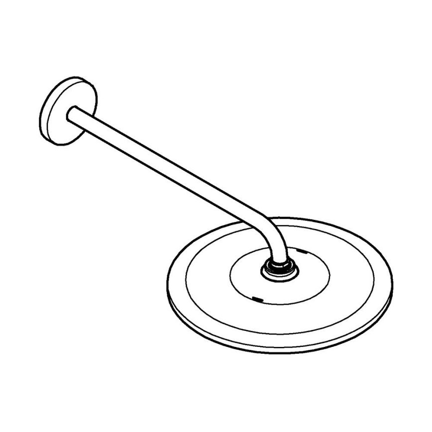 GROHE 26557000 - RAINSHOWER hoofddoucheset 310 422 mm glanzend chroom