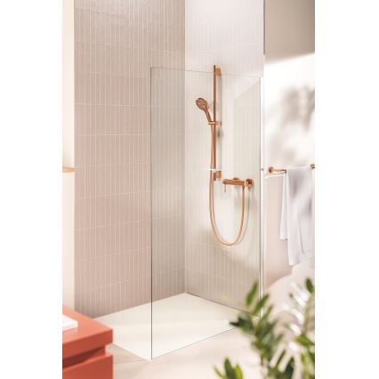 GROHE 26574DL0 - Handdouche RAINSHOWER SMARTACTIVE 130 mm geborsteld koper