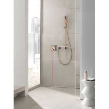 GROHE 26574DL0 - Handdouche RAINSHOWER SMARTACTIVE 130 mm koperkleurig
