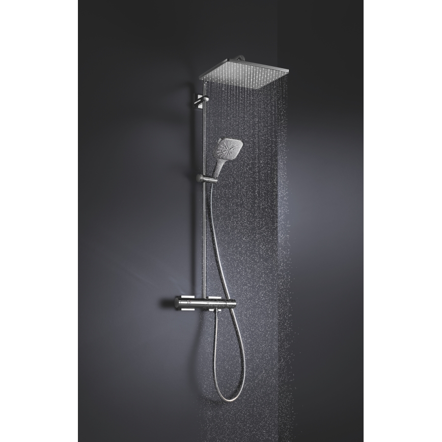 GROHE 26582000 - Handdouche RAINSHOWER SMARTACTIVE 130 CUBE glanzend chroom