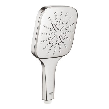 GROHE 26582DC0 - Handdouche RAINSHOWER SMARTACTIVE 130 CUBE, roestvrij staal (RVS)