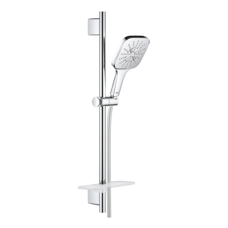 GROHE 26584000 - Doucheset RAINSHOWER SMARTACTIVE 130 CUBE 600 mm chroom