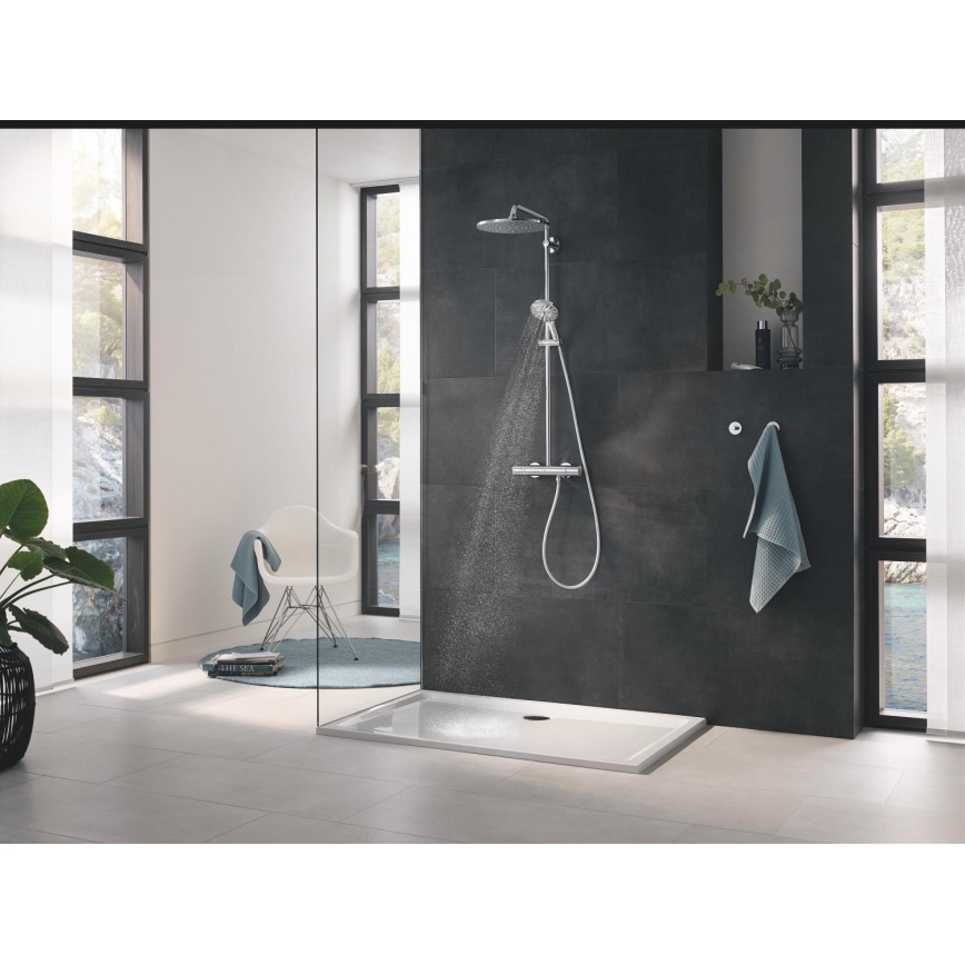 GROHE 26648000 - Douchesysteem RAINSHOWER SMARTACTIVE 310 450 mm glanzend chroom