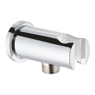 GROHE 26658000 - Wandaansluiting met geïntegreerde handdouchehouder O 48 mm chroom