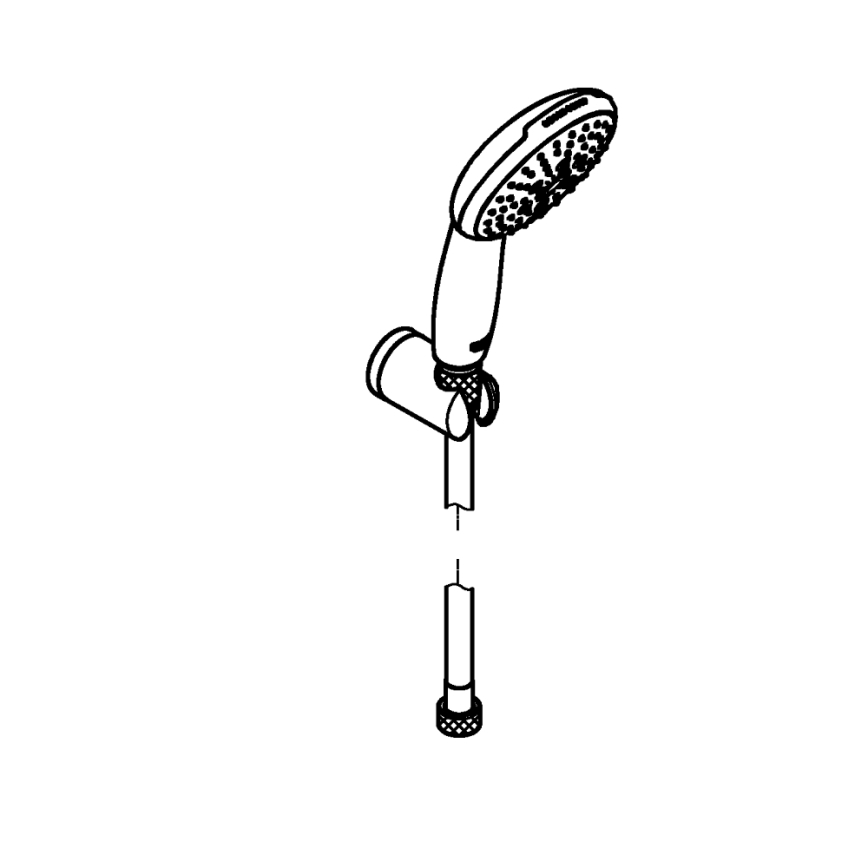 GROHE 26769001 - Doucheset VITALIO START 110 1750 mm glanzend chroom