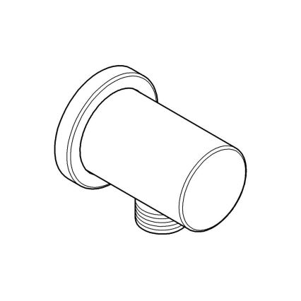 GROHE 27057DC0 - Wandbocht RAINSHOWER DN 15 RVS