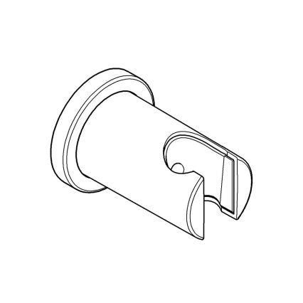 GROHE 27074AL0 - Wandhouder voor RAINSHOWER, grafiet