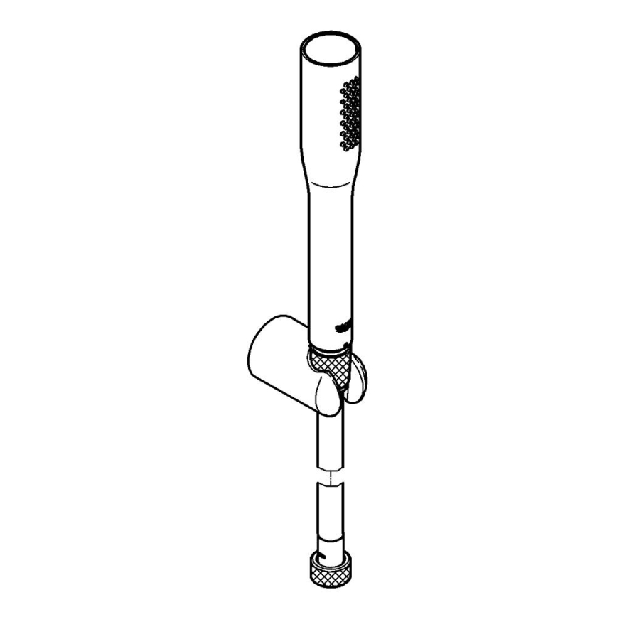 GROHE 27459000 - Doucheset VITALIO GET STICK 1500 mm glanzend chroom