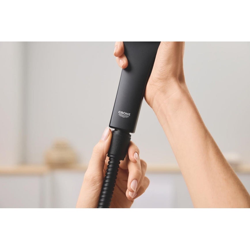 GROHE 27502KS1 - Doucheslang VITALIOFLEX METAL LONG-LIFE 1500 mm zwart