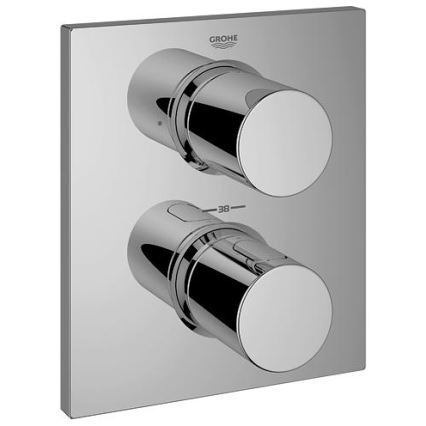 GROHE 27618000 - GROHTHERM F thermostatische afdekplaat, glanzend chroom