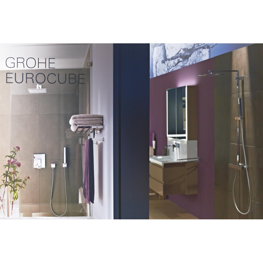 GROHE 27703000 - Doucheset VITALIO START 100, 1 straal, 1250 mm, glanzend chroom