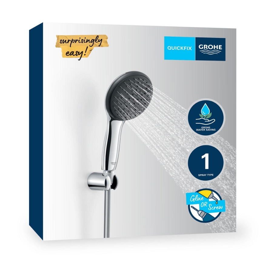 GROHE 27944001 - Doucheset VITALIO START 110, 110 mm glanzend chroom