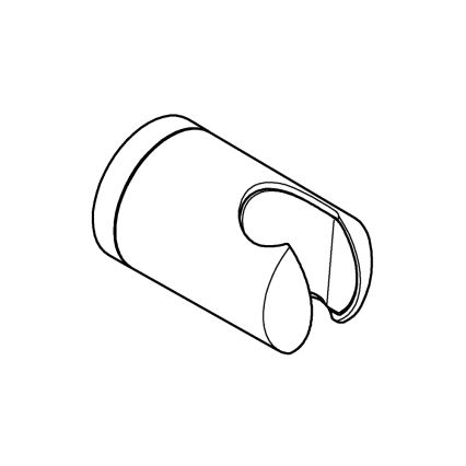 GROHE 27958001 - Wandhouder voor handdouche VITALIO UNIVERSAL glanzend chroom