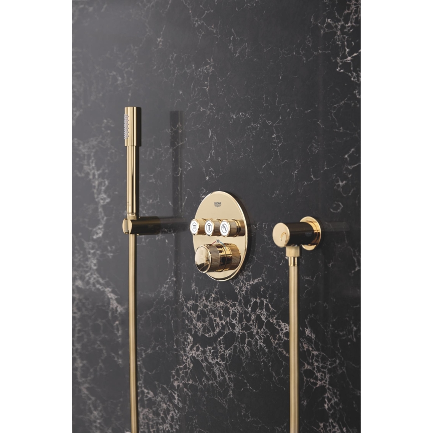 GROHE 28388GL0 - Doucheslang SILVERFLEX 1750 mm goudkleurig