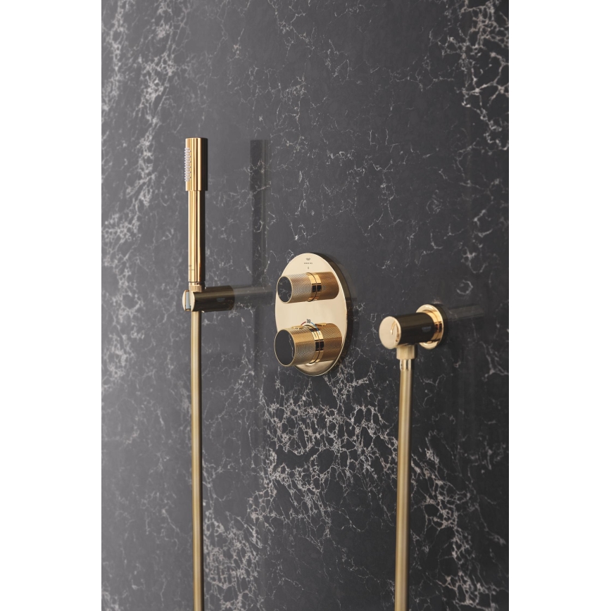 GROHE 28388GL0 - SILVERFLEX doucheslang 1750 mm, geborsteld goud
