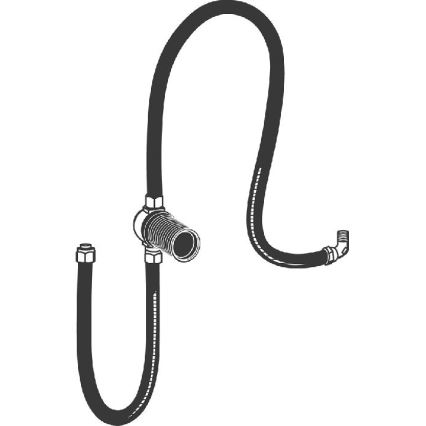 GROHE 28995000 - Aansluitset TALENTOFILL DN 20 glanzend chroom