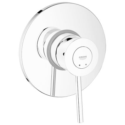 GROHE 29048000 - Inbouwdouchekraan BAUCLASSIC, glanzend chroom