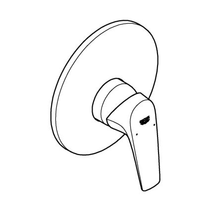 GROHE 29116000 - Douchemengkraan START FLOW glanzend chroom