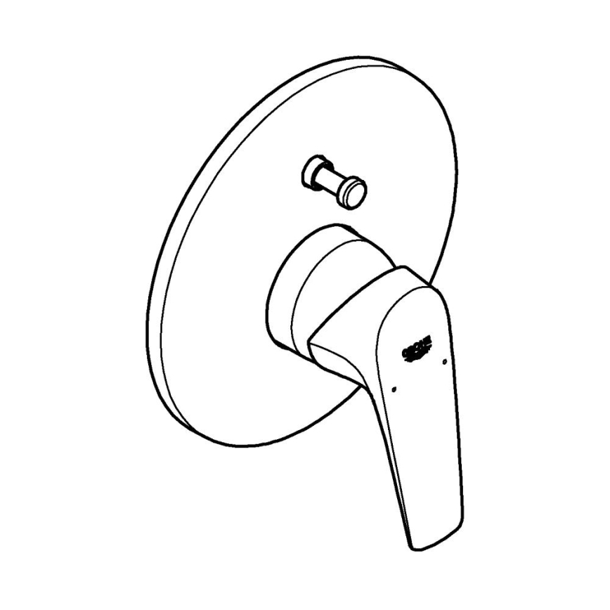 GROHE 29117000 - Badmengkraan LINEARE glanzend chroom