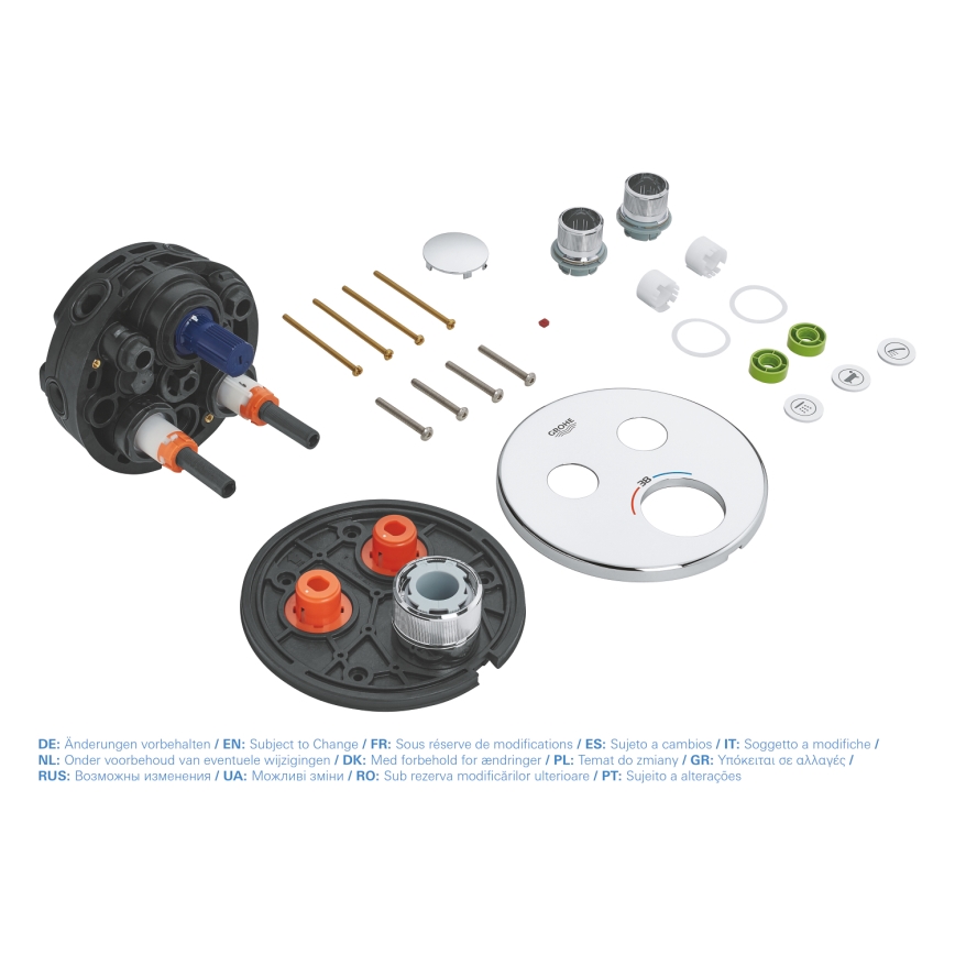 GROHE 29119000 - GROHTHERM SMARTCONTROL thermostaat, glanzend chroom