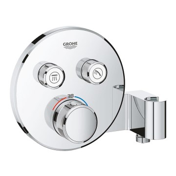 GROHE 29120000 - Thermostatische inbouw douchenkraan GROHTHERM SMARTCONTROL + houder, chroom