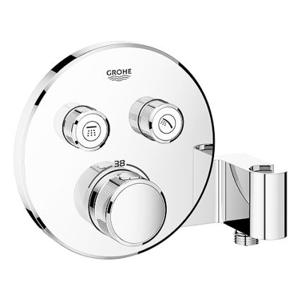 GROHE 29120000 - Thermostatische inbouw douchenkraan GROHTHERM SMARTCONTROL + houder, chroom