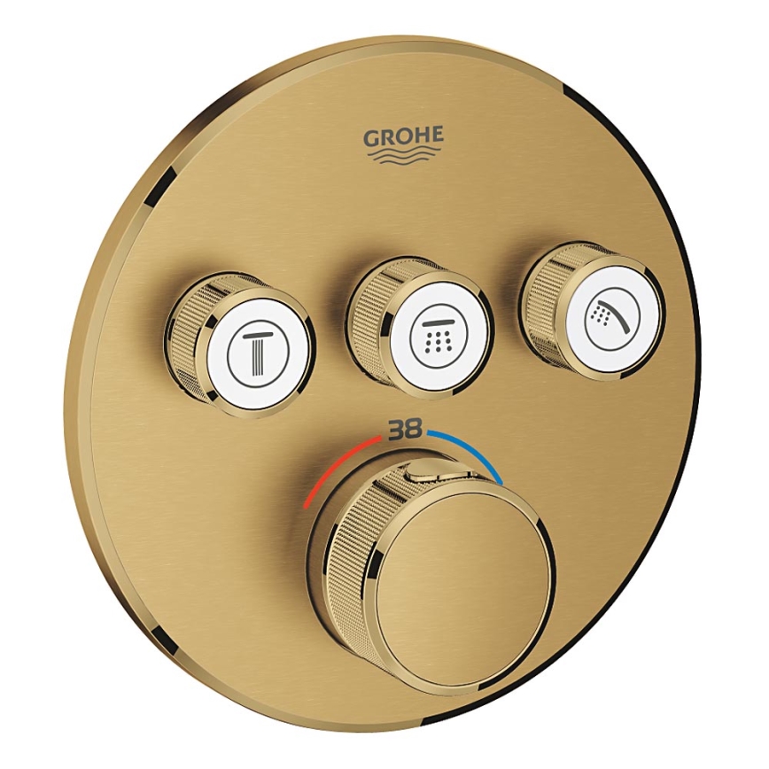GROHE 29121GN0 - Thermostatische inbouwdouchekraan GROHTHERM SMARTCONTROL, goud